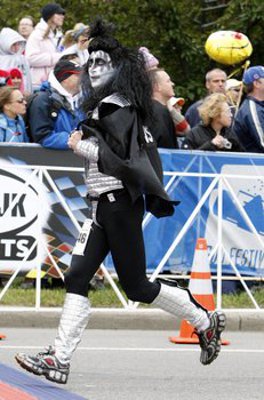 Jeff B As Gene Running The Indy Marathon