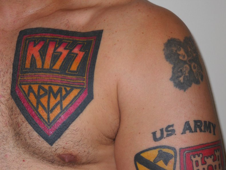 Tom I's KISS Tattoos