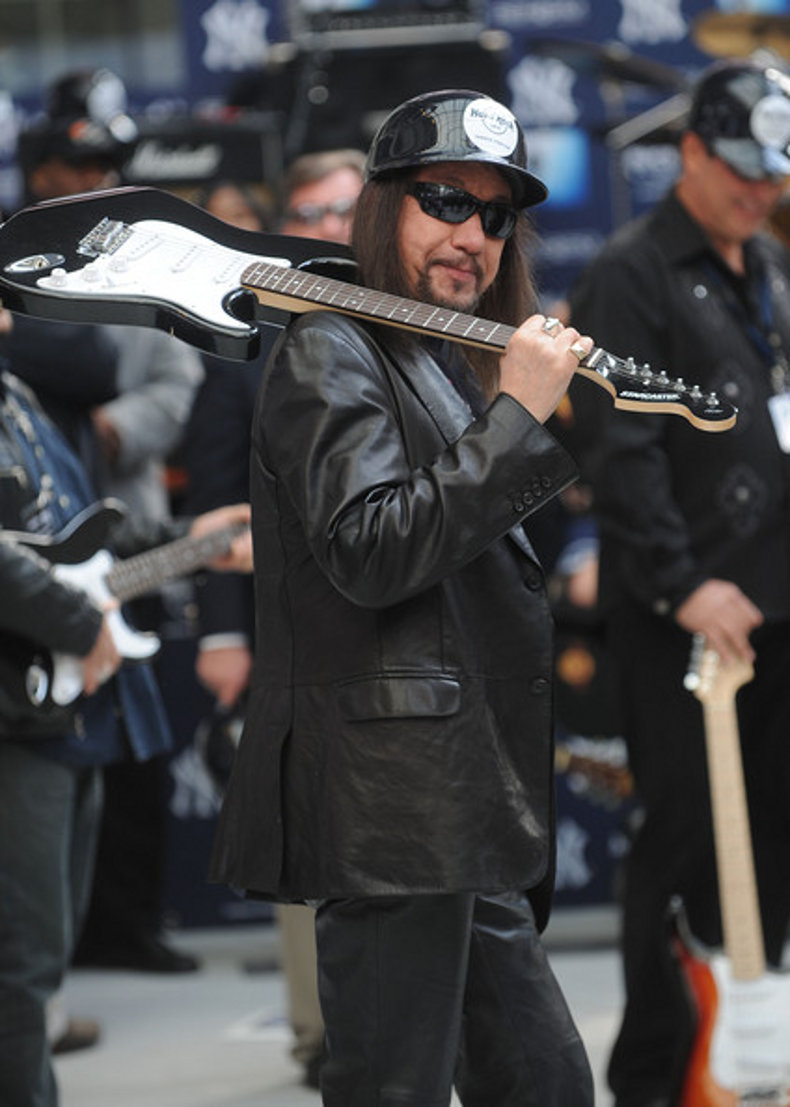 Ace Frehley At Hard Rock Opening At New Yankee Stadium