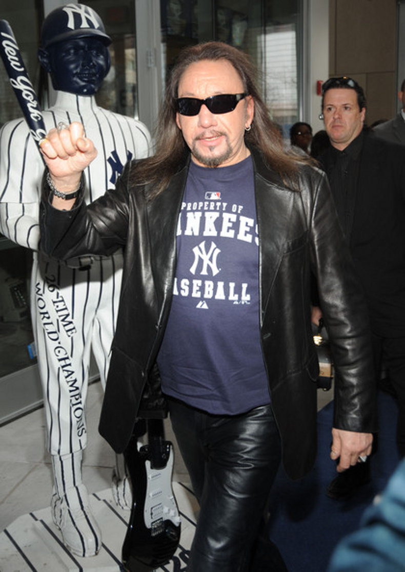 Ace Frehley At Hard Rock Opening At New Yankee Stadium