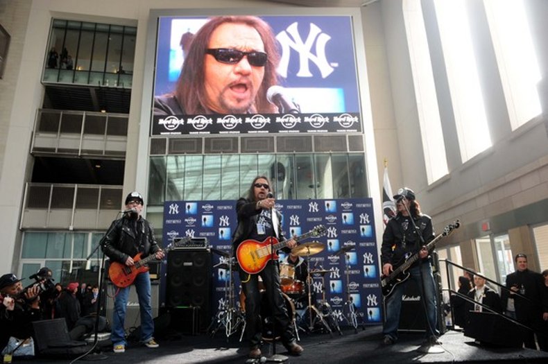 Ace Frehley At Hard Rock Opening At New Yankee Stadium