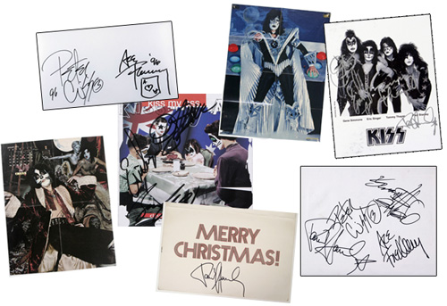 KISS Autograph Collection