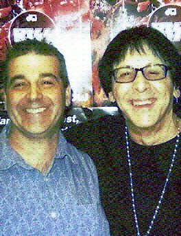 John DeNobile with Peter Criss at Chiller