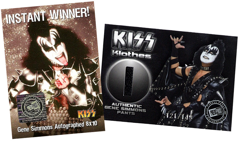 KISS Ikons Trading Card Instant Winners