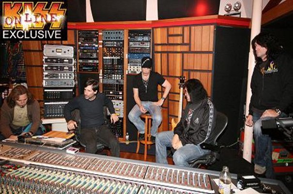 KISS in the studio