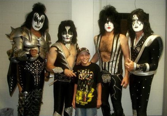 Gene Simmons, Eric Singer, Critter, Paul Stanley and Tommy Thayer