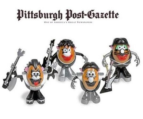 KISS Potato Heads