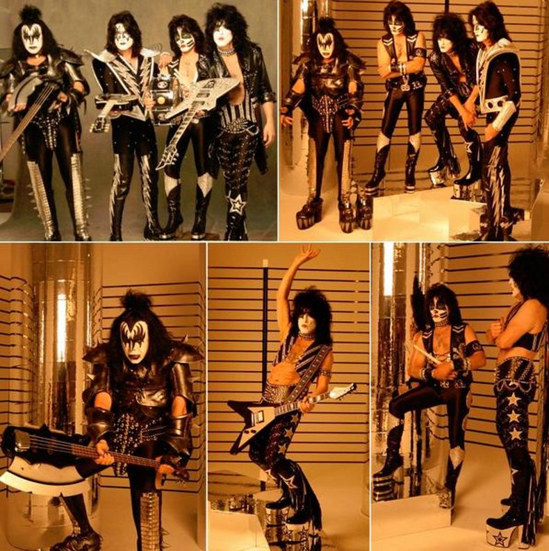 KISS In Their Sonic Boom Costumes