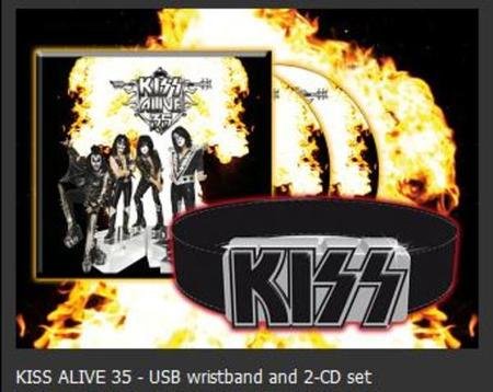 KISS Instant Live CDs & Wristband