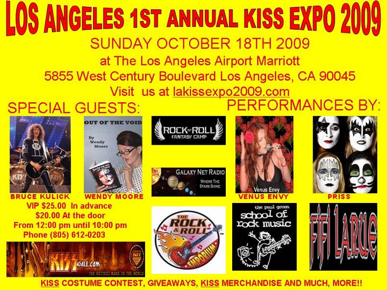 2009 LA KISS Expo Flyer