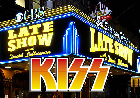 KISS On Late Show With David Letterman October 6th