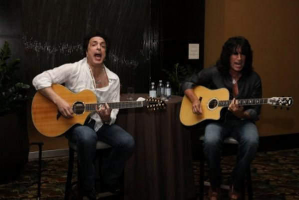 Paul Stanley and Tommy Thayer