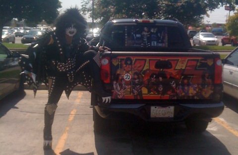 Ben and the Louisiana KISS Truck