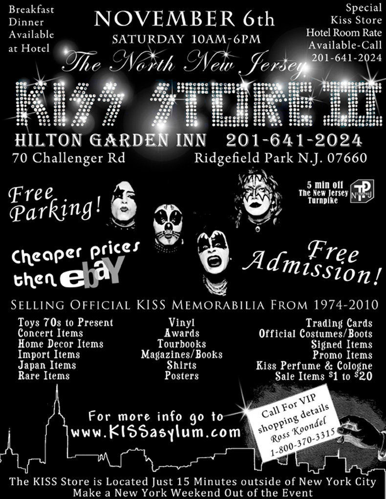 KISS Store III Flyer