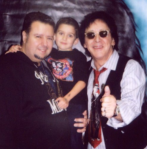 Corrado, CJ & Peter Criss