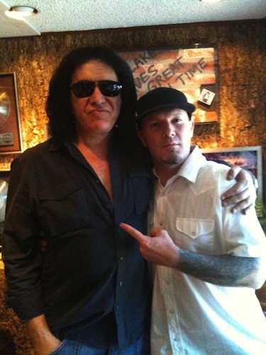 Gene Simmons And Fred Durst