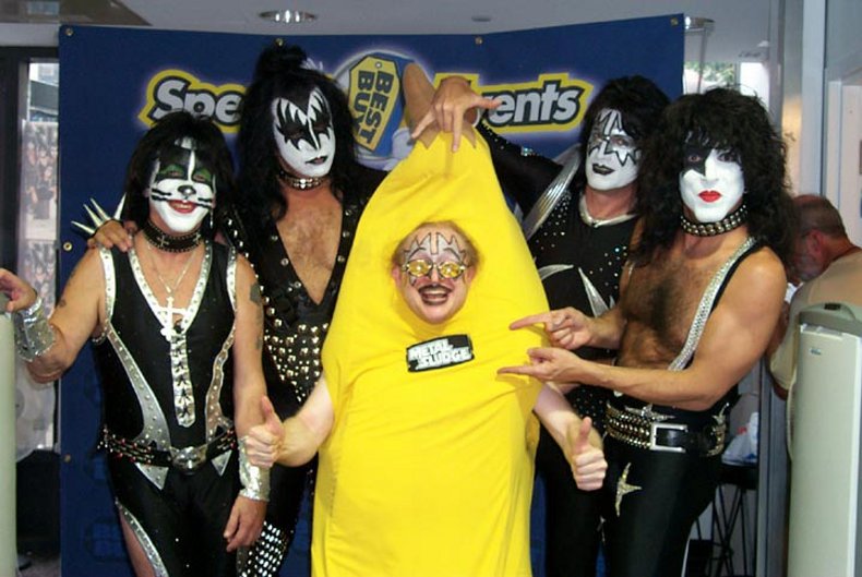 KISS And C.C. Banana