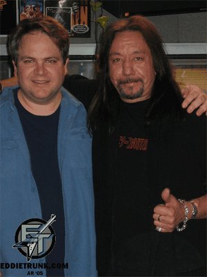 Eddie Trunk and Ace Frehley