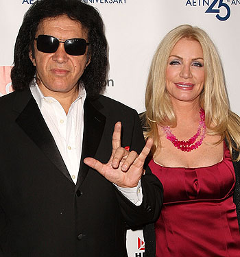 Gene Simmons and Shannon Tweed