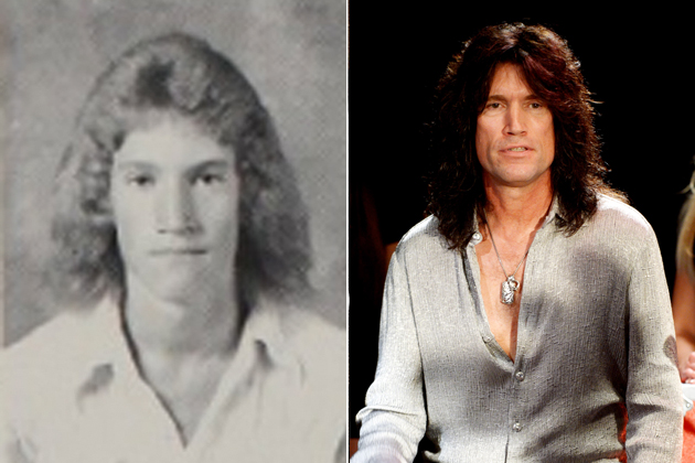 Tommy Thayer s yearbook photo Kiss Asylum